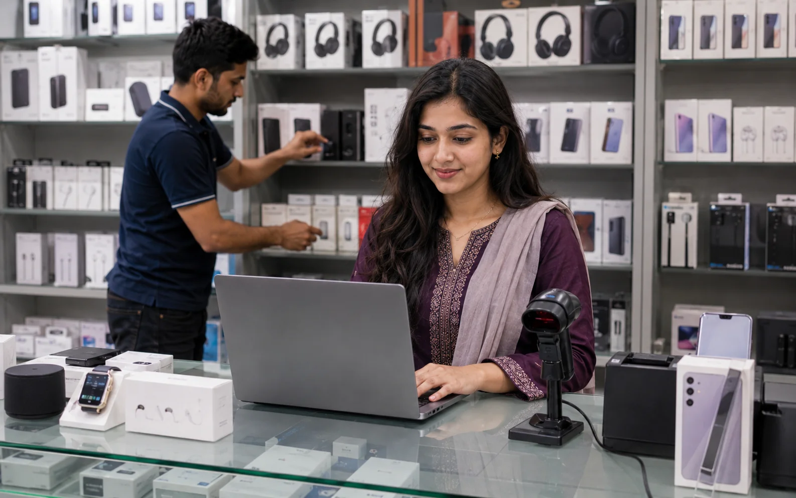 Shop management software workflow for Bangladeshi stores