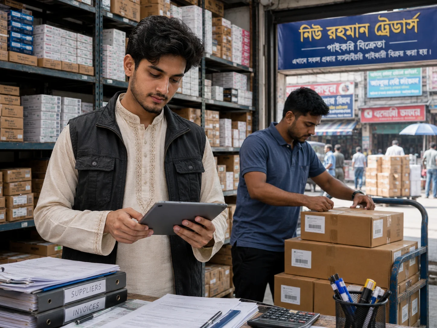 Wholesale software workflow for traders in Bangladesh